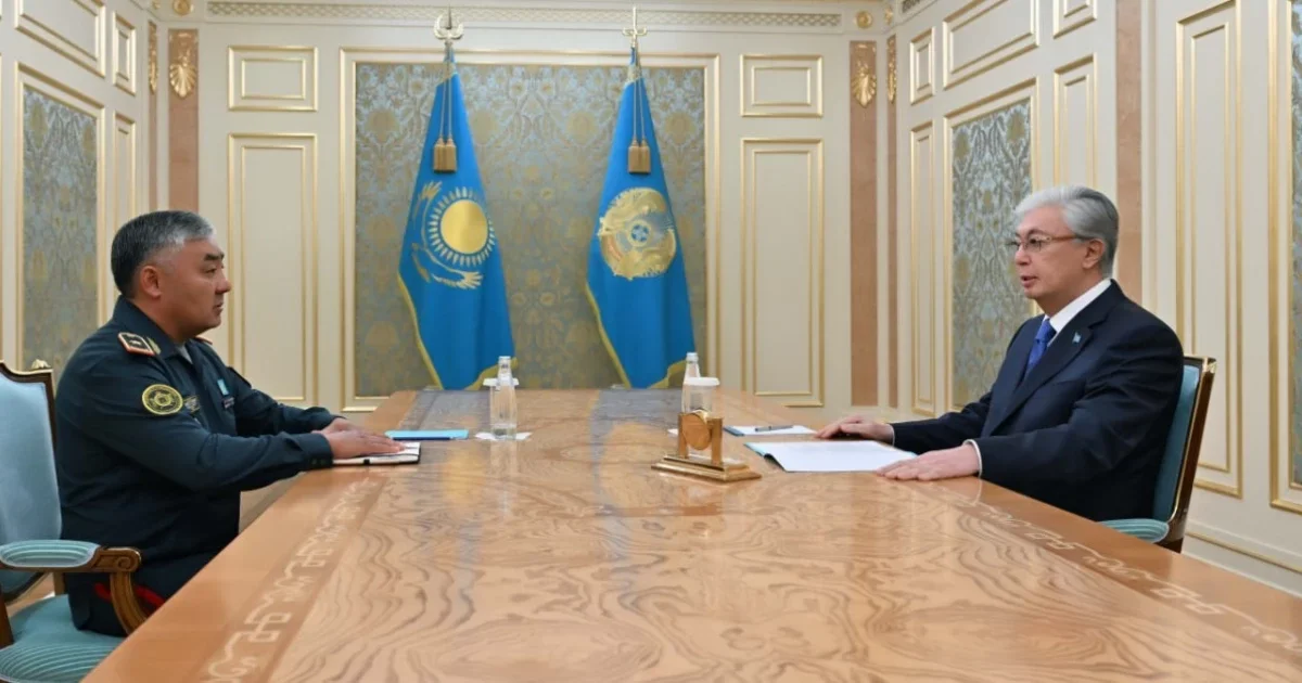Президент Қорғаныс министрі Айдос Мырзахметовке бірқатар тапсырма берді