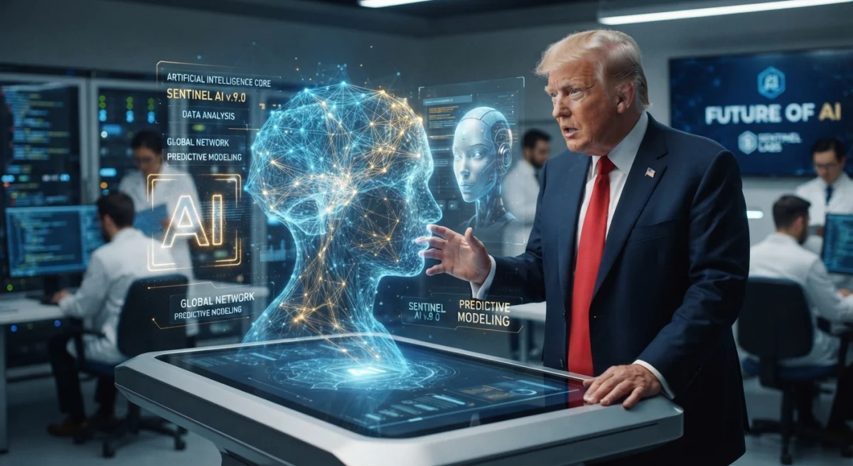 Трамп переименовал искусственный интеллект в «суперинтеллект»