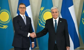 Безвиз, ИИ, Украина, миротворцы и экологический саммит: Президенты Казахстана и Финляндии сделали совместное заявление