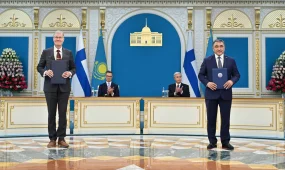 Қазақстан мен Финляндия басшылары 15 құжатқа қол қойды
