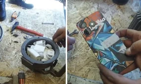 Партию телефонов пытались ввезти в колонию ВКО в швейной машинке