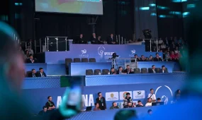 Токаев посетил открытый Кубок Президента Республики Казахстан по настольному теннису