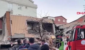 Түркияда жеті қабатты ғимарат құлап, адамдар қиранды астында қалды