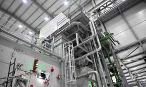 Президент жаңа жылу электр орталығына барды