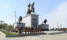 Шымкенттегі Алпамыс батыр ескерткіші жаңартылды