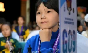 Юная шахматистка из Мангистау завоевала серебро на международном чемпионате в Улан-Баторе