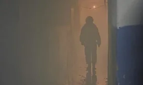 Магазин загорелся в элитном квартале Астаны