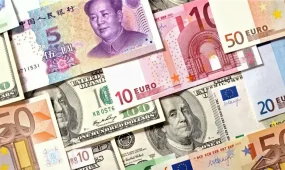 Тенге укрепился на торгах к доллару, евро и юаню