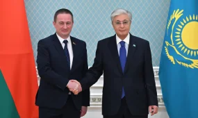 Президент Казахстана принял Премьер-министра Беларуси с первым официальным визитом