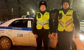 Патрульные помогли доставить ребенка без сознания в больницу Усть-Каменогорска