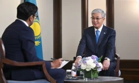 Мемлекет басшысы АҚШ-қа сапары барысында The Washington Post және The New York Times секілді америкалық танымал басылымдарға сұхбат берді