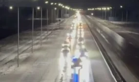 Снег, ветер и гололед: в Акмолинской области полиция сопроводила 1400 автомобилей