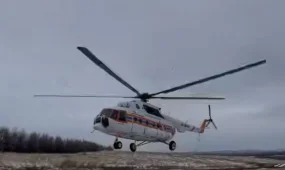 Новорождённого из Шемонаихи доставили в Усть-Каменогорск на вертолёте санавиации