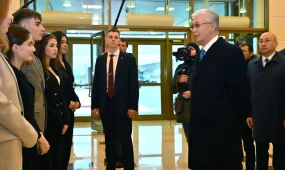 Президент Мәскеу мемлекеттік халықаралық қатынастар институтының студенттерімен әңгімелесті