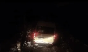 Карета скорой вылетела в кювет в Щучинске