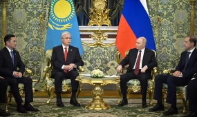 "Қазақстанмен қарым-қатынасты одан әрі дамытуға ұмтыламыз"-Путин