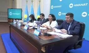 В Актобе состоялось совместное заседание депутатских фракций партии «AMANAT»