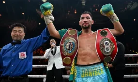 АҚШ-та Жәнібек Әлімханұлының «қауіпті боксшы» екені туралы ақпарат жарияланды