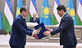 Қазақстан мен Өзбекстан тау-кен өнеркәсібі саласындағы өзара түсіністік туралы меморандумға қол қойды