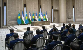 О совместном наращивании объемов транзита газа заявили главы Казахстана и Узбекистана