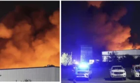 Несколько взрывов и пожар произошли в промышленном районе Буэнос-Айреса