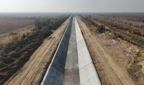 Түркістан облысында ұзындығы 62 шақырымнан астам арық каналдарын бетонмен қаптау жұмыстары жүргізіліп жатыр