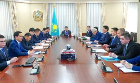 Түркістан облысындағы өрт: Қанат Бозымбаев Үкіметтік комиссияның отырысын өткізді