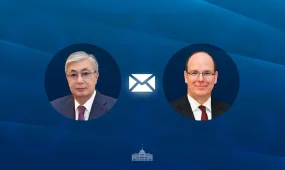 Мемлекет басшысы Монако Князіне құттықтау жеделхатын жолдады