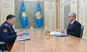 Мемлекет басшысы Ішкі істер министрі Ержан Сәденовті қабылдады