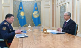 Ержан Саденов доложил Президенту о криминогенной ситуации в стране