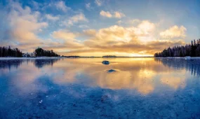 О рисках и штрафах за выход на лёд предупредили астанчан