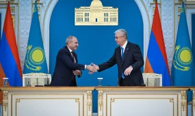 Токаев Пашиняну: Казахстан заинтересован в участии в проекте «Международный маршрут мира и процветания TRIPP»