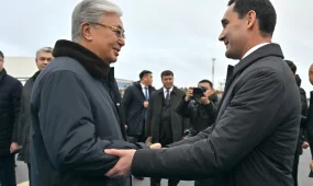 Астанаға мемлекеттік сапармен Түрікменстан Президенті келді