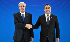 Президент Казахстана прибыл в резиденцию «Ынтымак Ордо»