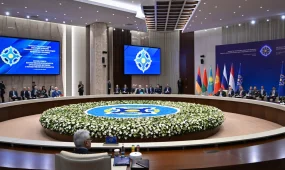 ҰҚШҰ Ұжымдық қауіпсіздік кеңесінің кеңейтілген құрамдағы отырысы өтті