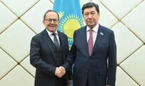 Спикер Мажилиса принял заместителя Председателя нижней палаты Парламента Австрии