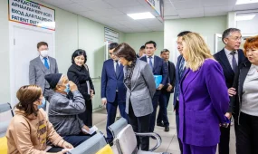 ДЕНСАУЛЫҚ САҚТАУ МИНИСТРЛІГІНІҢ БАСШЫСЫ ЕҢБЕКШІҚАЗАҚ КӨПБЕЙІНДІ АОА ЖҰМЫСЫМЕН ТАНЫСТЫ