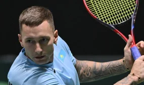 Казахстанский теннисист Денис Евсеев победил на турнире ATP Challenger