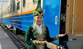 Новые вагоны запустили по маршруту Алматы – Новосибирск