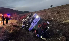 Крупная авария с автобусом произошла в Турции