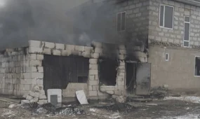 После пожара в Коянды жители требуют современный пожарный пост