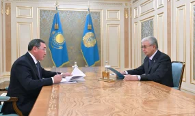 Мемлекет басшысы Алматы облысының әкімі Марат Сұлтанғазиевті қабылдады