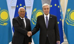 Еуропалық Кеңес Президенті Антониу Кошта Ақордаға келді