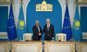 Касым-Жомарт Токаев и Антониу Кошта выступили с совместным заявлением