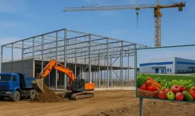 Алматы облысында жылына 70 мың тонна көкөніс пен жеміс өсірілетін зауыт салынады