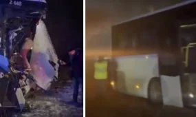 12 человек пострадали в ДТП с автобусом под Астаной