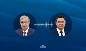 Мемлекет басшысы Қырғызстан Президентімен телефон арқылы сөйлесті
