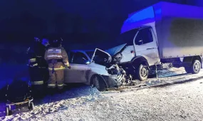 ТЖМ қызметкерлері жол-көлік оқиғасы кезінде адамды құтқарды