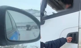 ШҚО-да полицейлер талапқа бағынбаған жүргізушіні тоқтатты