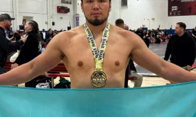 Қарағандылық спортшы Умар Умар Имендинов тағы да Американы бағындырды